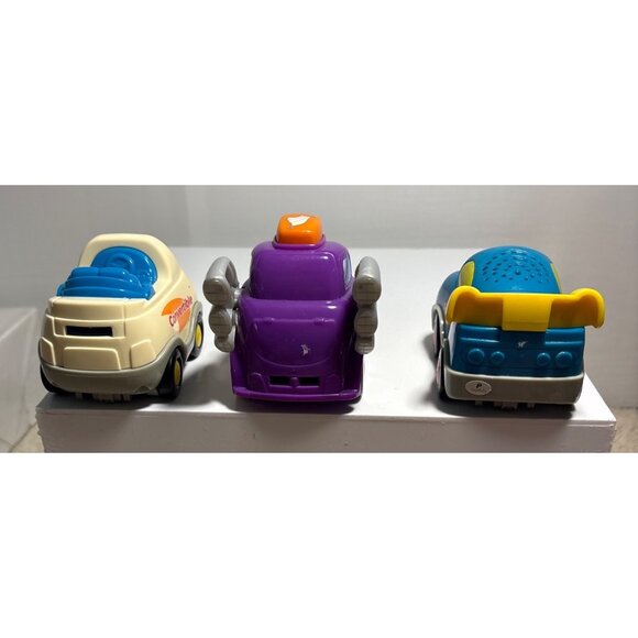 VTech Go! Go! Smart Wheels Convertible Hot Rod & Race Car Trio - Picture 4 of 8